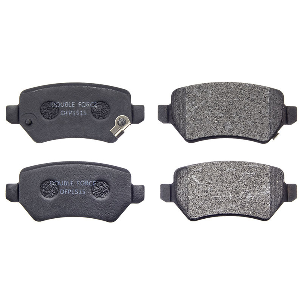 Колодки тормозные дисковые Double Force DFP1515