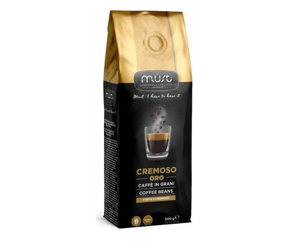 Кофе в зернах Must Cremoso Oro, 500 г