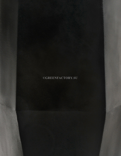 Кашпо TREEZ Effectory - серия Crystal - Высокий многогранник - Антрацит