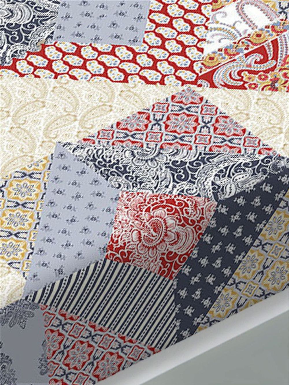 Постельное белье Сказка "Пэчворк" 2-спальный Наволочка 50х70 см 2 шт Простынь 240х215 см Пододеяльник 175х215 см, перкаль