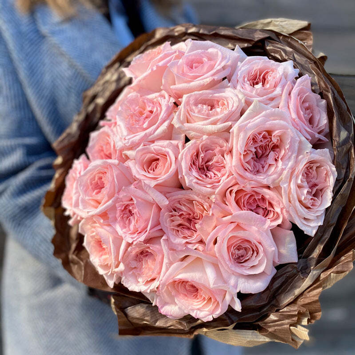 Пинк О'Хара — букет романтических ароматных роз