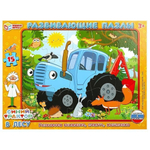Пазл в рамке 15эл. "Синий Трактор "В лесу" 4650250562498 (Умные игры)