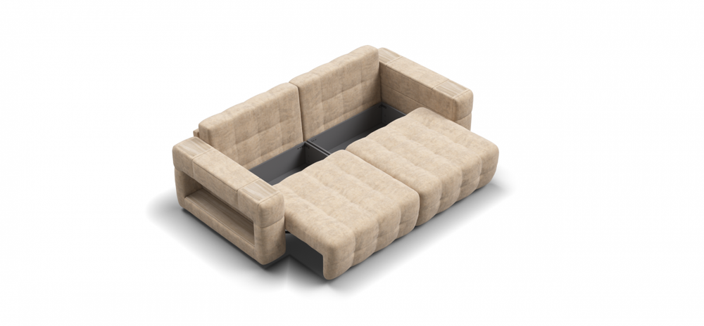 Диван Босс ХО Велюр Роял шампань