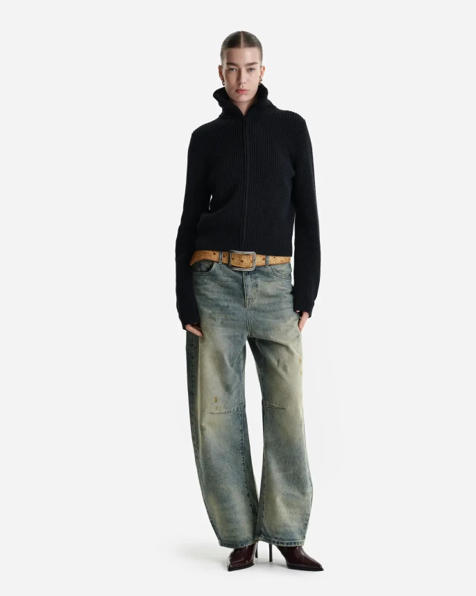 Кардиган на молнии