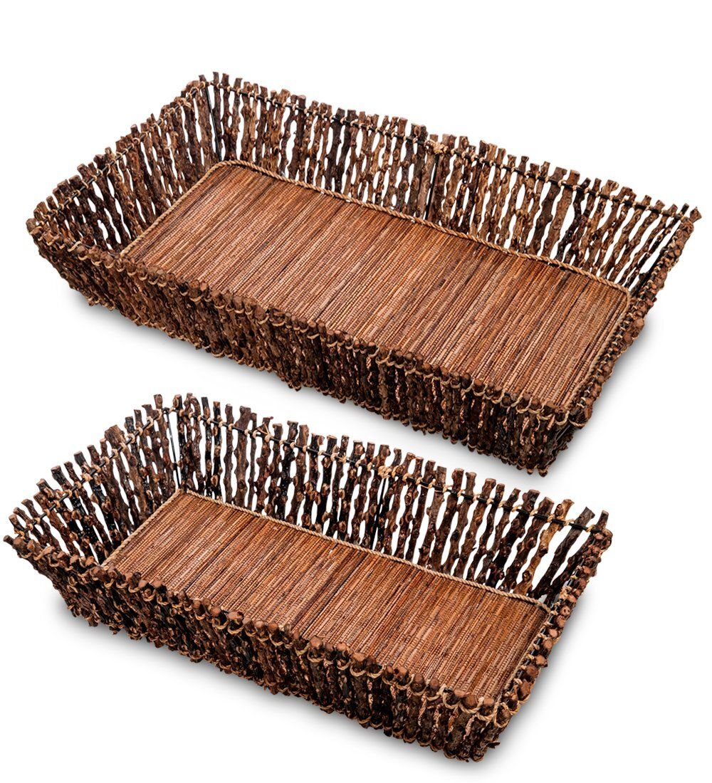 Decor and Gift 63-006 Комплект декоративных корзинок 2 шт. (о.Бали)