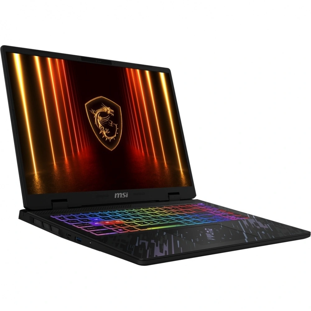 Ноутбук MSI Pulse A16 AI+ C3HWGKG-030XRU Ryzen AI 7 350 32Gb SSD1Tb NVIDIA GeForce RTX 5070 8Gb 16" IPS QHD+ (2560x1600) FreeDOS black WiFi BT Cam (9S7-15PK11-030)