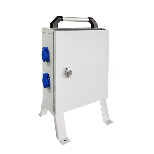 Щит механизации ЩМ- РУСП- 40-4х1П-IP54 (ВВ- 40А с УЗО, 4роз. 1Р+N+РЕ 16А)