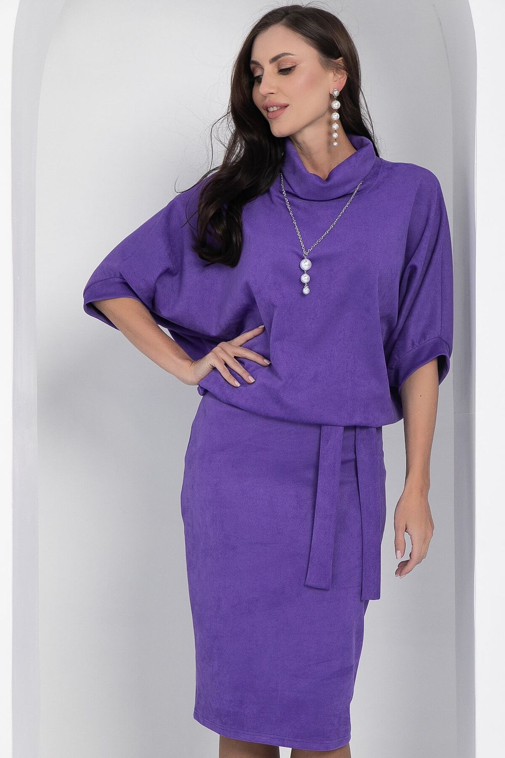 Платье Антония (фиолетовое) П12697-12 LT Collection