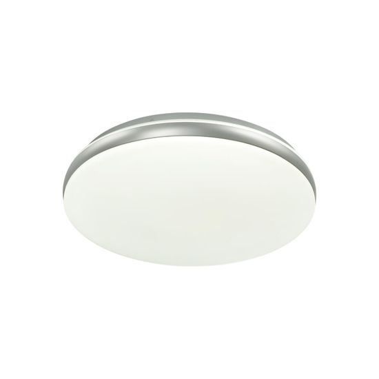 7625/AL PALE SN 000 Светильник пластик/белый/серебристый LED 12Вт 4000К D290 IP43 RINGO
