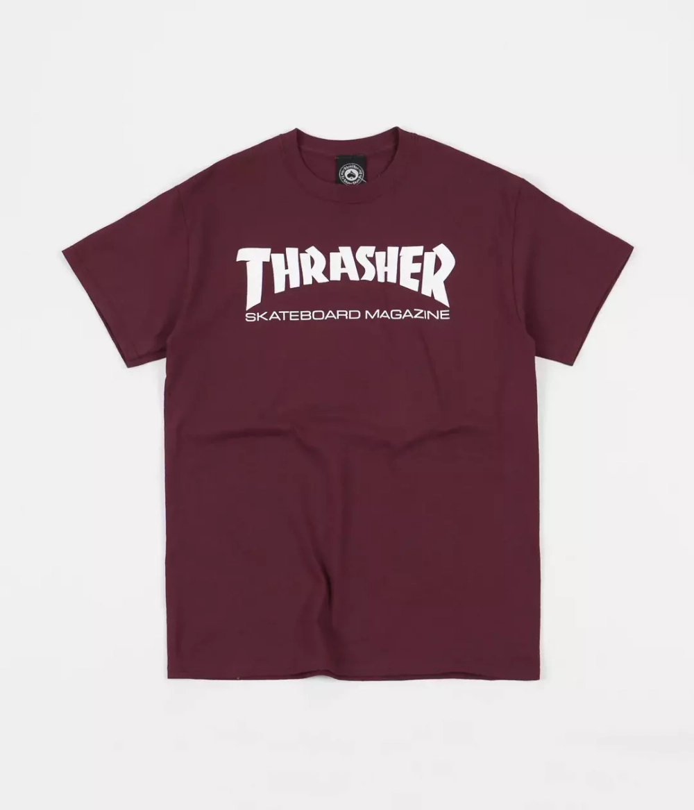 Футболка Thrasher Skate Mag Maroon