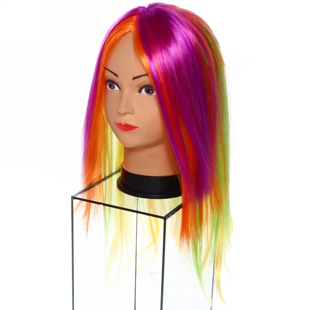 Парик карнавальный «Цветные локоны»