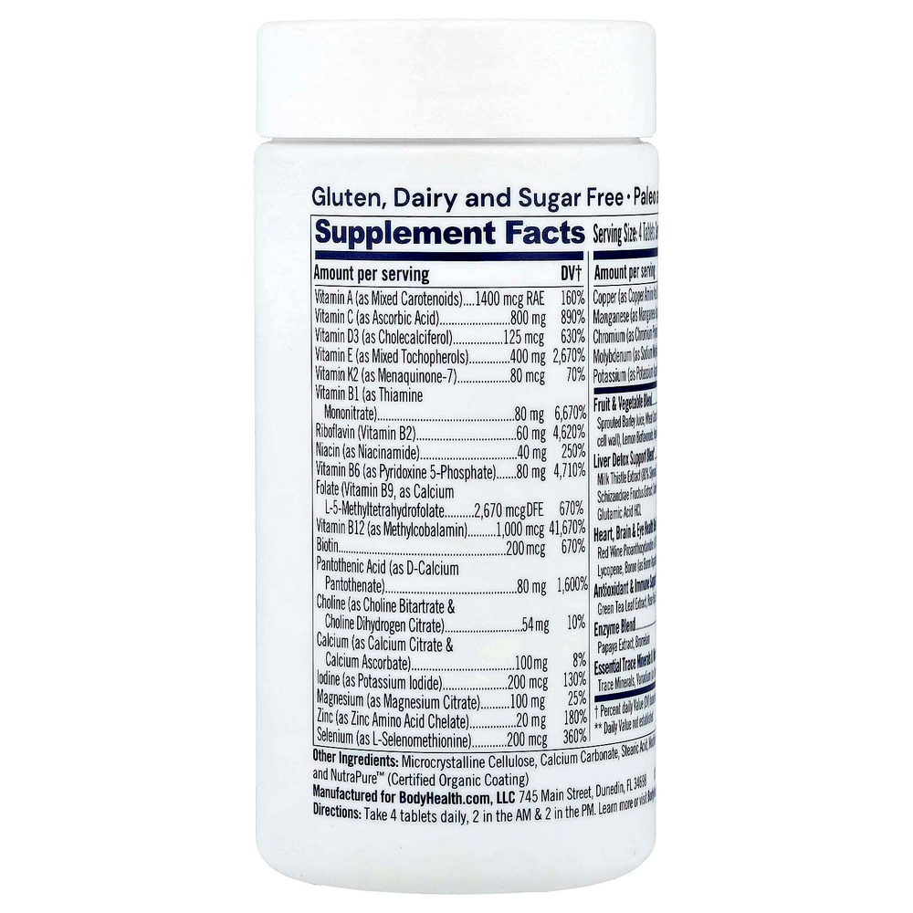 BodyHealth, Multi Complete ™, 120 таблеток