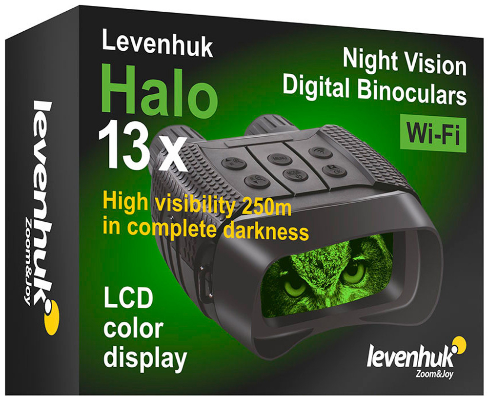 Бинокль цифровой ночного видения Levenhuk Halo 13x Wi-Fi