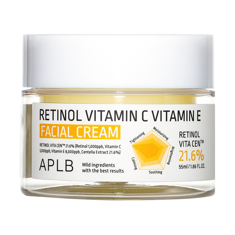 APLB Retinol Vitamin C Vitamin E Facial Cream крем для лица с ретинолом и витаминами С и Е