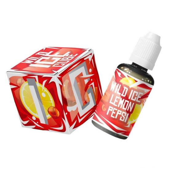 Жидкость Wild Ice Cube CLASSIC (30 мл, 20 мг STRONG HYBRID) Lemon Pepsi