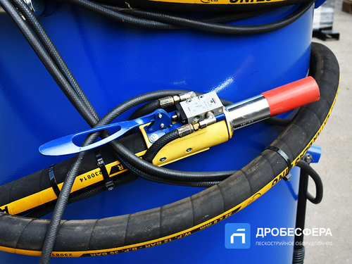 Рукав напорный ДУ32 - 20 метров с дистанционным управлением без сопла арт. АСО-150.28.00.000-01