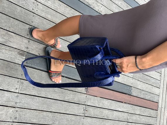 Сумочка из кожи крокодила BG-386