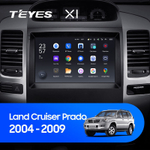 Teyes X1 9" для Toyota Land Cruiser Prado, Lexus GX 470 2004-2009