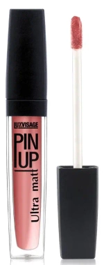 LUXVISAGE Блеск для губ "PIN-UP Ultra Matt" тон 28 candy pink 5 мл