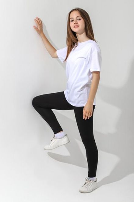 Брюки для девочки Легинсы №2 Виотекс ЧЁРНЫЙ