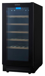 Винный шкаф Cellar Private CP032-1TBH черная дверь