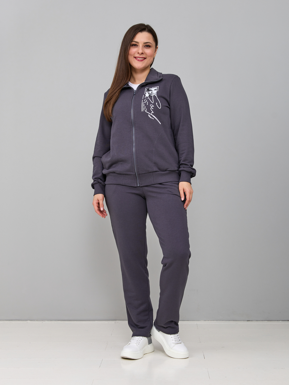 Костюм с брюками Кбфп-584/антрацит