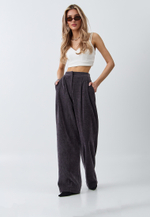 Брюки вельвет графитовые