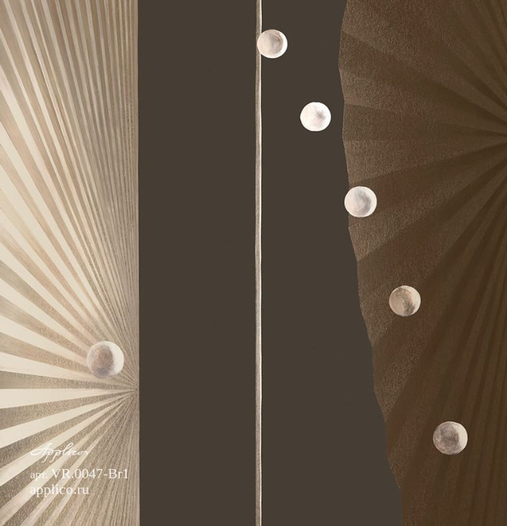 Бесшовная фреска Бронза VR.0047, 2,7 м (Ширина 4 м)