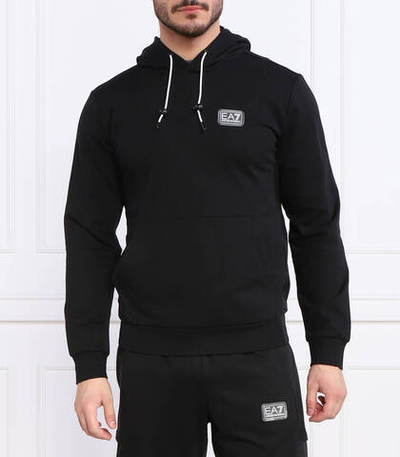 Худи EA7 - черный(3RPM24 PJ05Z)