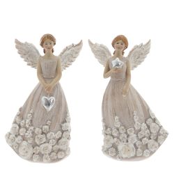 GAEM Фигурка декоративная "Ангел", L7,5 W5 H13,5 см, 2в.
