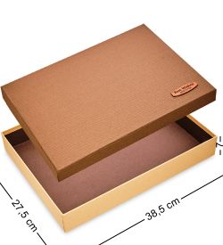 Packing Symphony WF-04-D Набор коробок из 2шт «Прямоугольник» цв.беж./корич.