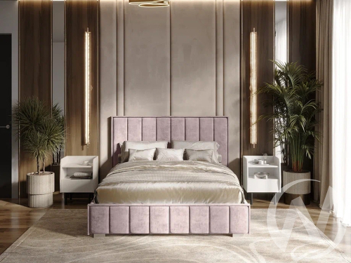 Кровать Мирабель 1.4 (шарли пинк)