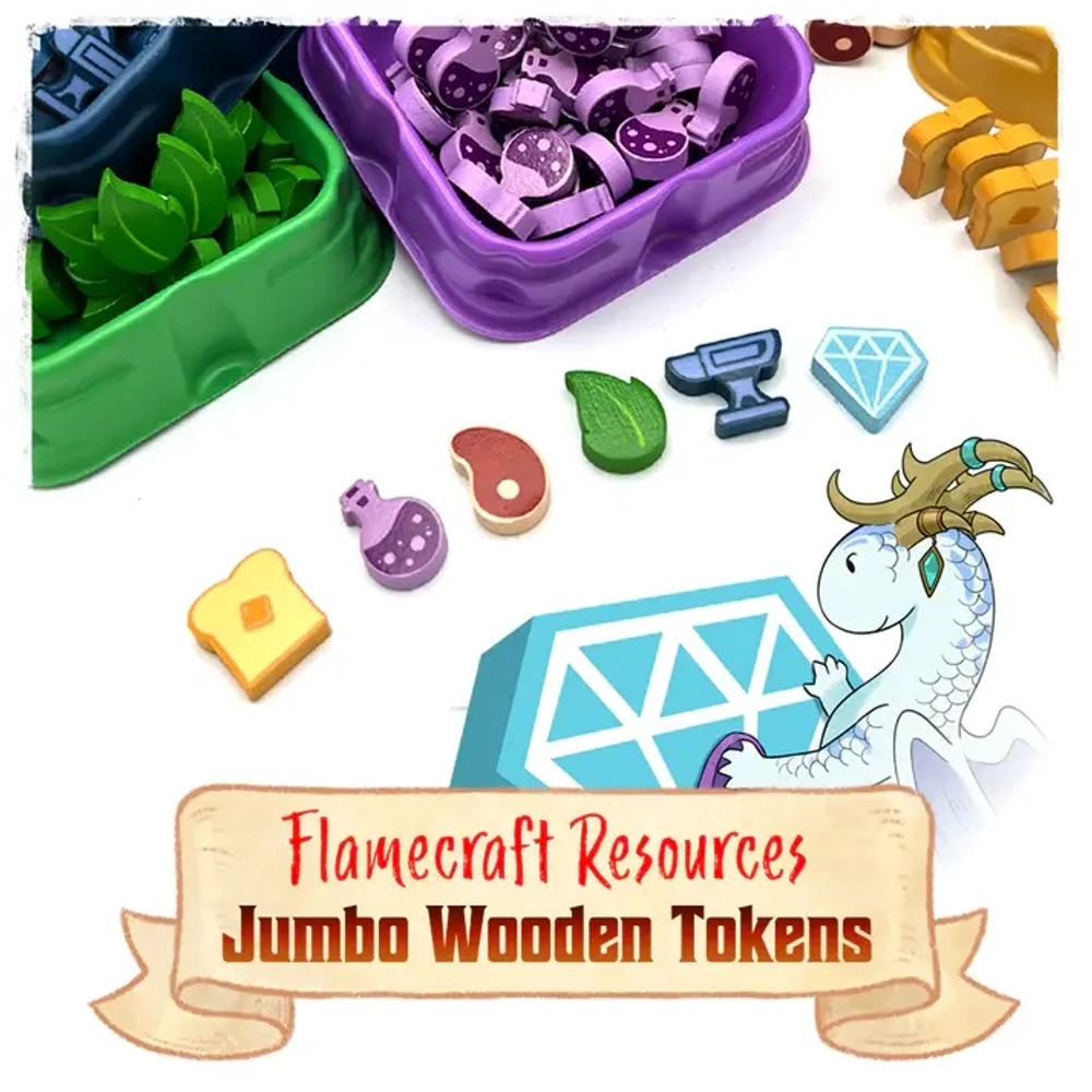 [Предзаказ] Jumbo Wooden Tokens