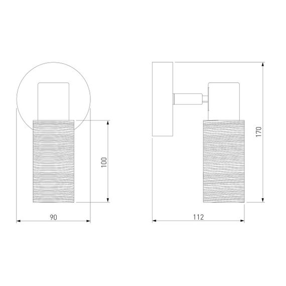 Спот Eurosvet 20043/1 сатин-никель