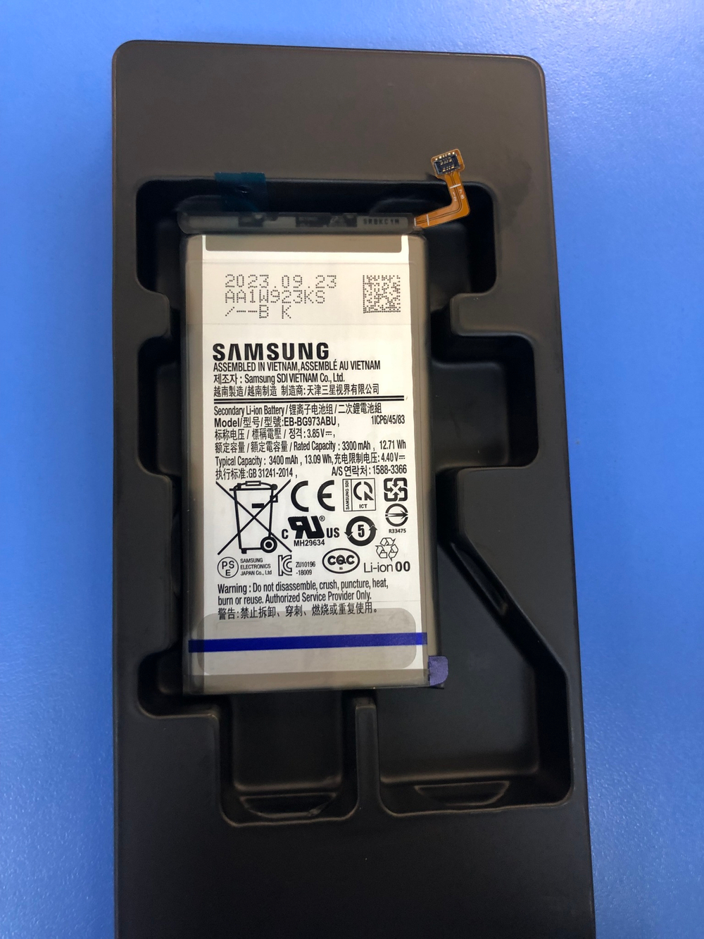 Samsung G973 Galaxy S10 АКБ Оригинал Сервисный GH82-18826A