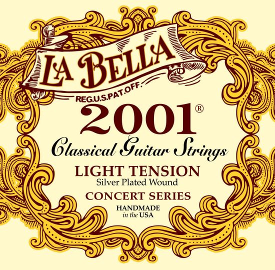 Струны для классической гитары LA BELLA 2001EH