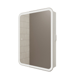 Зеркало-шкаф MIXLINE "Фиджи Flip" 600*800 (ШВ) универсальный, сенсорный выкл.,светодиодная подсветка (551661)