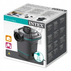 Насос для матрасов лодок электрический INTEX Quick Fill 220V