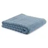 Полотенце банное Waves джинсово-синего цвета из коллекции Essential, 70х140 см