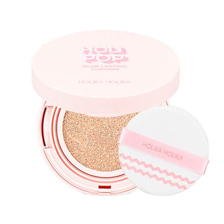 Кушон для лица с эффектом фотошопа HOLIKA HOLIKA Holipop Blur Lasting Cushion 02 Pink Blur 13 гр