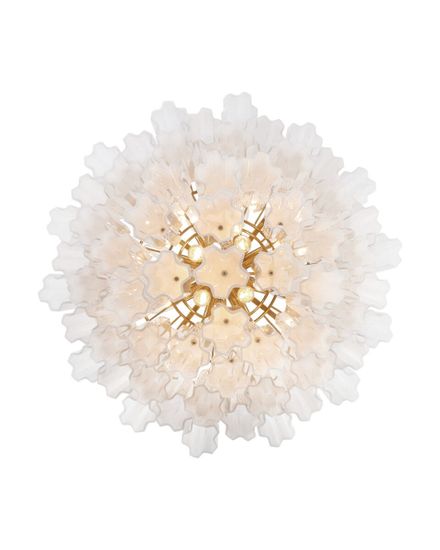 Люстра “Толбот” c белым стеклом