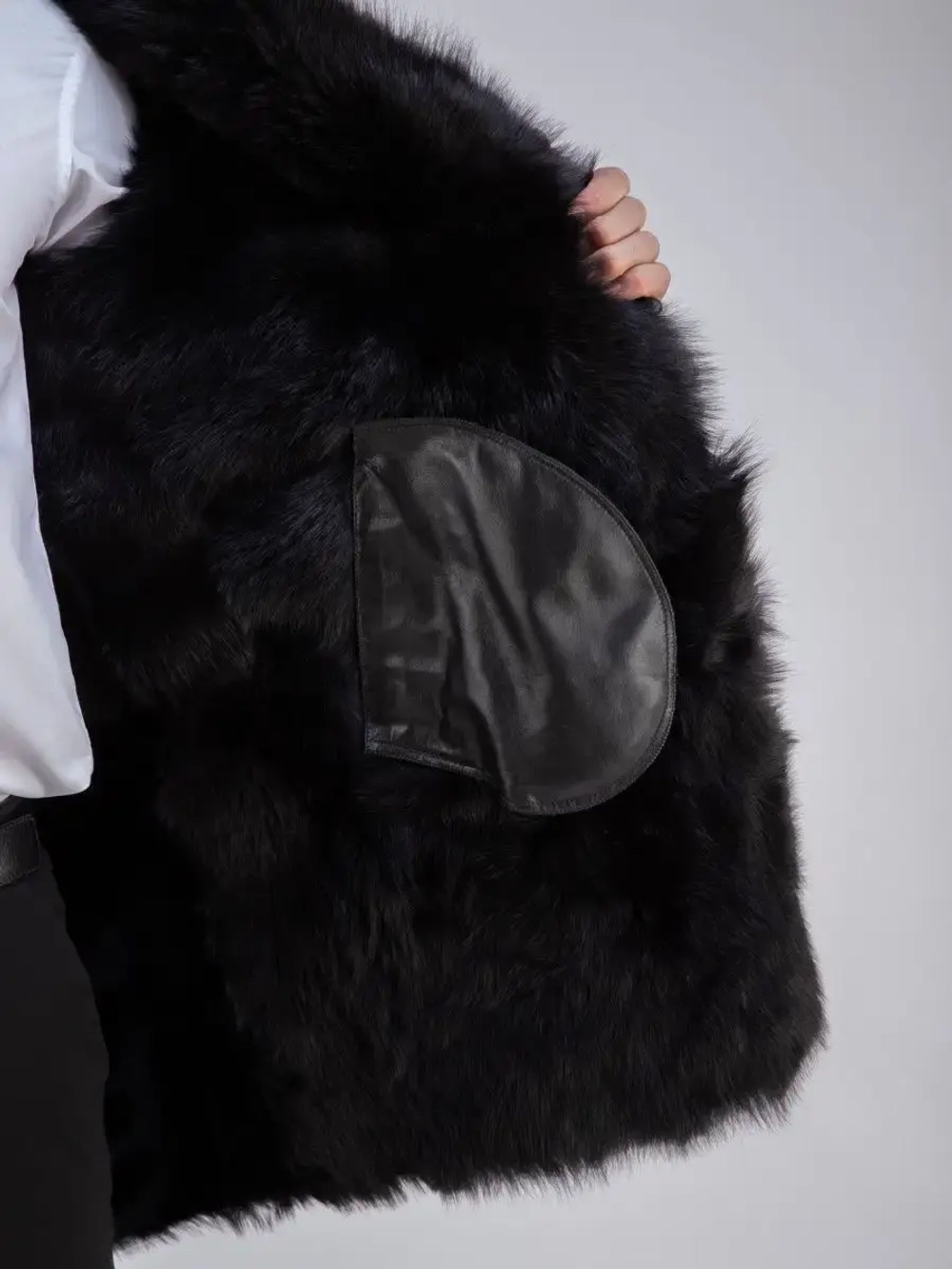 Дубленка натуральная зимняя с мехом тоскана