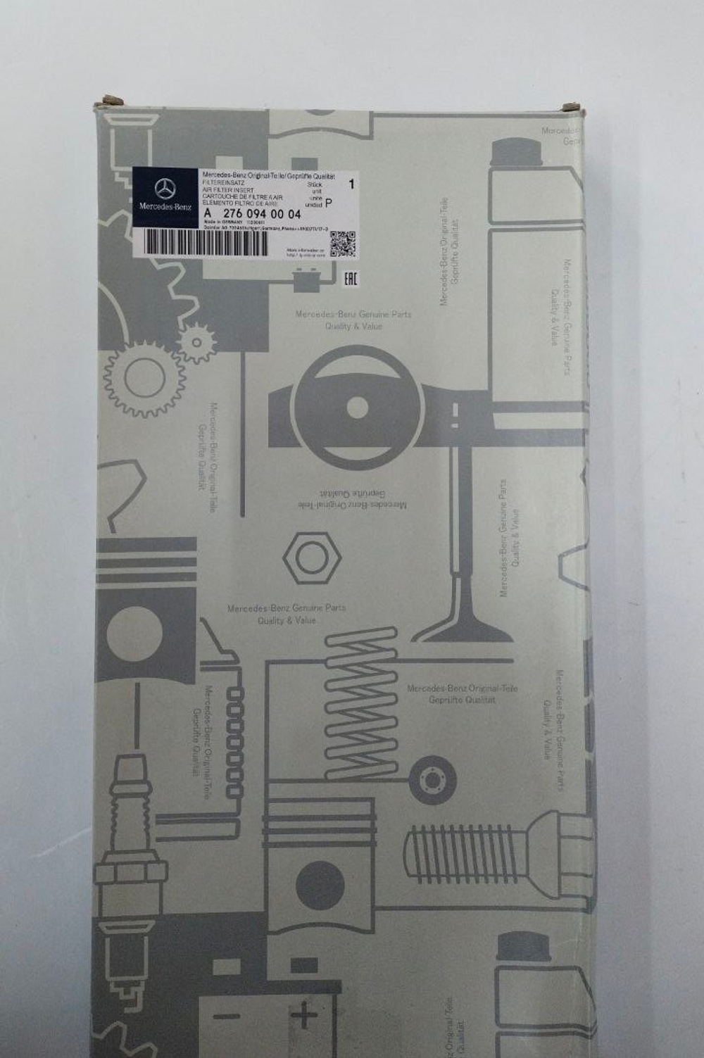 Фильтр воздушный ОРИГИНАЛ A2760940004 для Mercedes-Benz