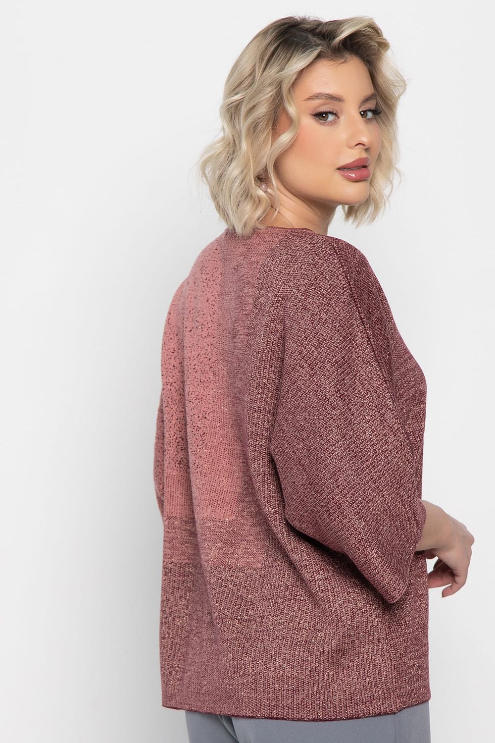 Джемпер Орлеан (персиково-розовый) Б15000-4М LT Collection