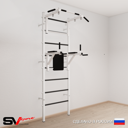 Шведская стенка Sv Sport усиленная 603 (Турник стандарт/Брусья)