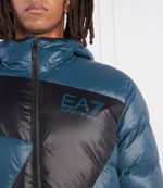 пуховая куртка EA7 - морской(6LPB53 PNR4Z)