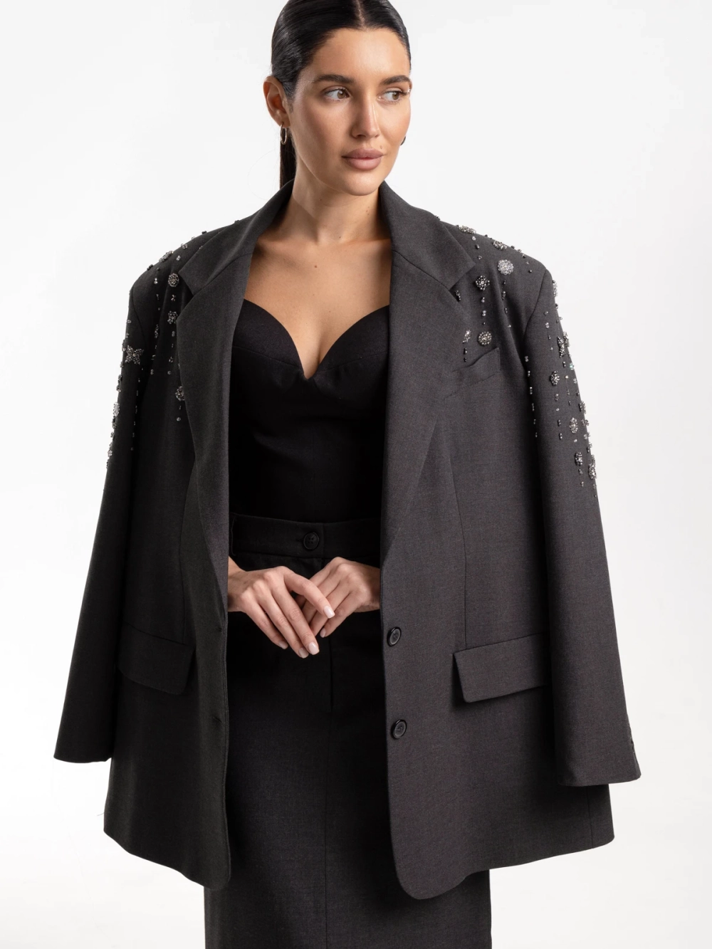 Жакет GRAY ASH, серый