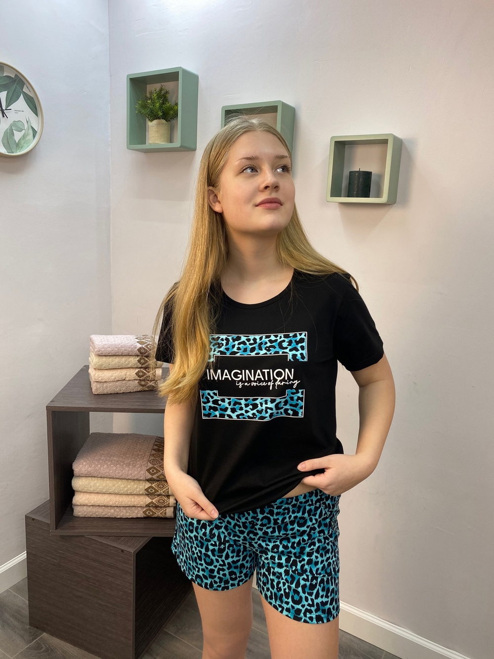 Пижама женская "Кассандра К.П" шорты (99)