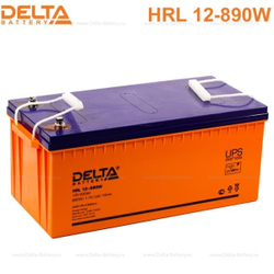 Аккумуляторная батарея Delta HRL 12-890W (12V / 200Ah)