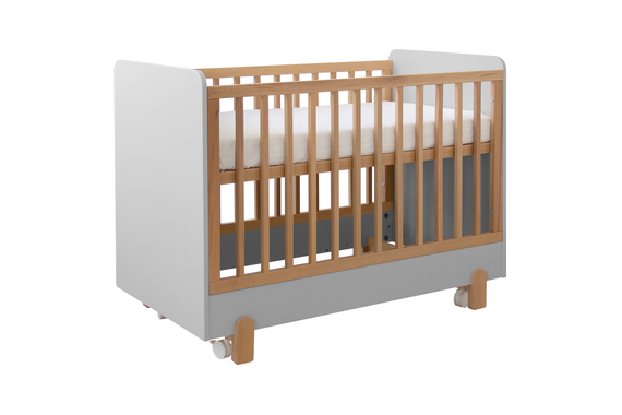 Кроватка Ice-cream (светло-серый)